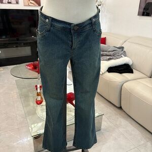 Stylish Indigo Boot Cut Jeans